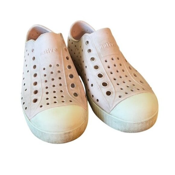 Native Jefferson Pale Pink Shoes Size C 12 - Picture 1 of 5